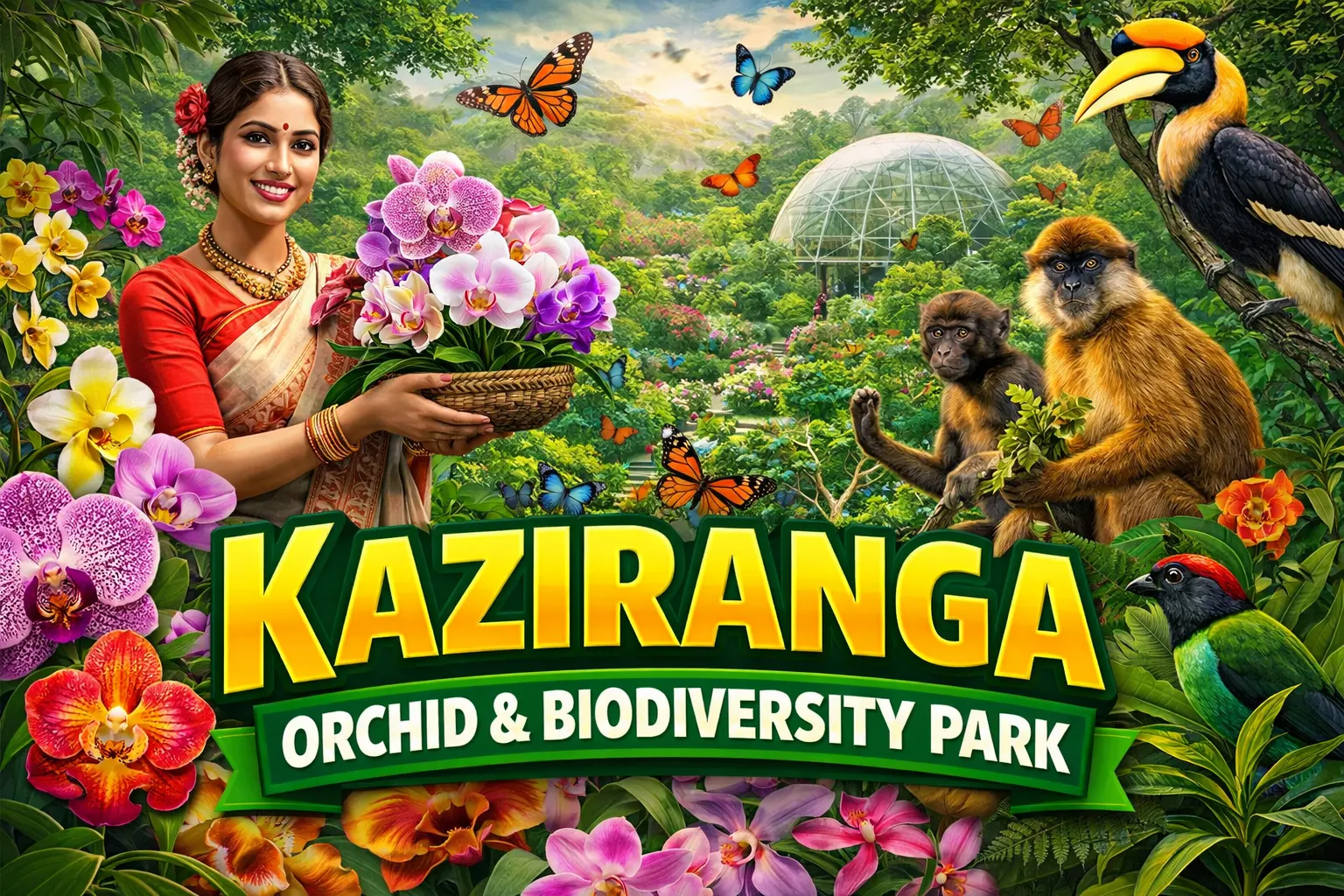 Kaziranga Orchid Park