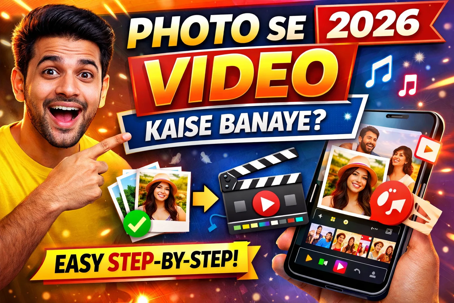 Photo Se Video Kaise Banaye