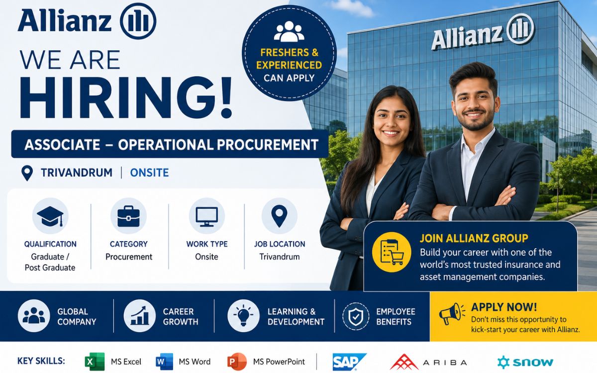 Allianz Recruitment Drive; Hiring Associate – Apply Now