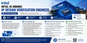 Intel Recruitment Drive; Hiring IP Design Verification Engineer – Apply Now